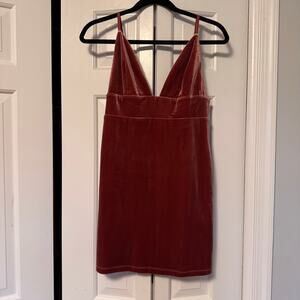 Low V-Cut Mini Dress - Forever 21